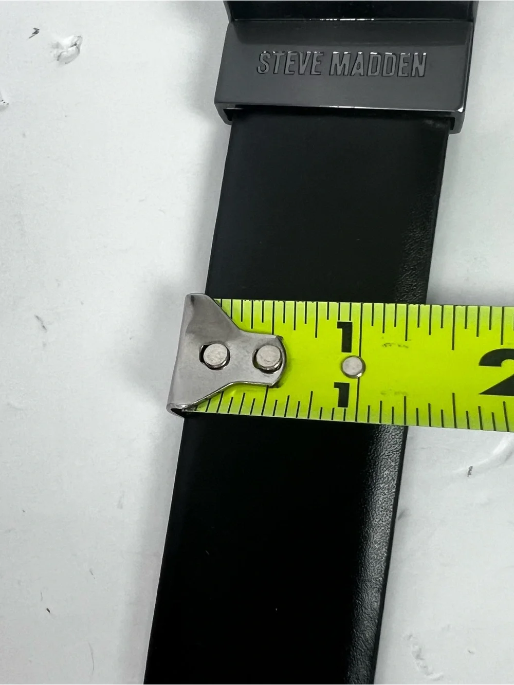 Steve McMadden Men’s Reversible Belt Sz 36 Color Black 1.25” Width NWT $40